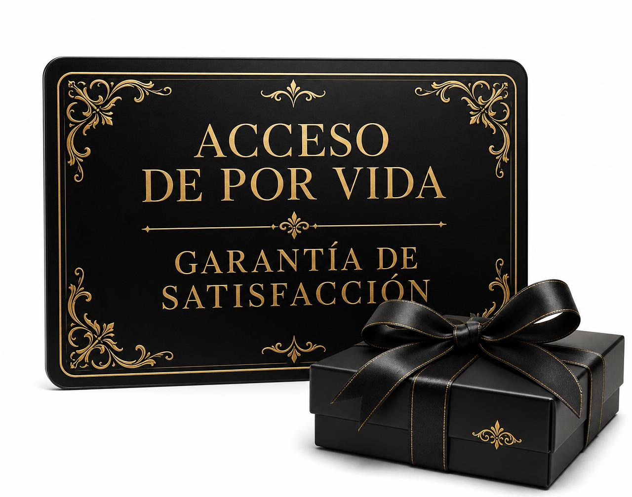 Tarjeta de acceso de por vida con garantía de satisfacción