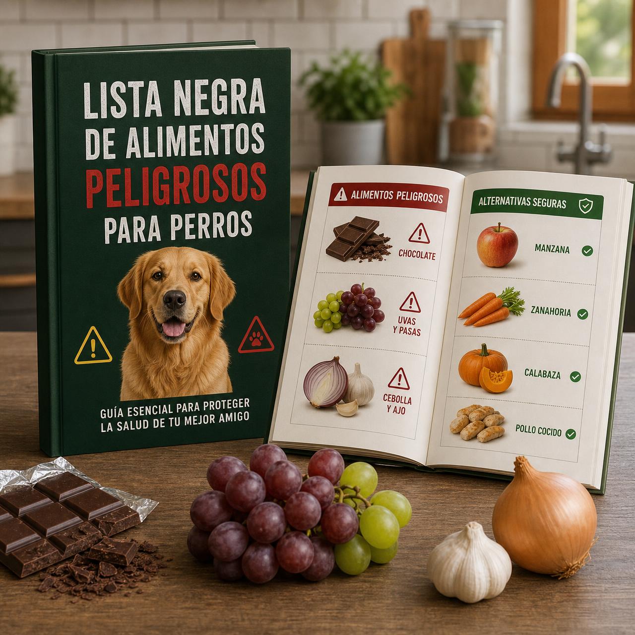 Guía Lista Negra de Alimentos Peligrosos para Perros
